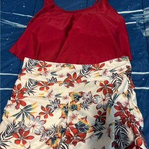 Shein Two Piece Swim Suit XL New